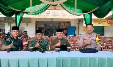 DANRAMIL 2206/PARAKANSALAK HADIRI KEGIATAN GEBYAR MUHARRAM 1447 HIJRIYAH DI KECAMATAN PARAKANSALAK