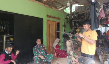 Kegiatan Komunikasi Sosial (KOMSOS) Babinsa Koramil 2210/Pabuaran