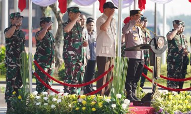 Indonesia Tampil Sebagai Negara Tamu Kehormatan di Bastille Day 2025, Menhan Sjafrie Sjamsoeddin Resmi Lepas Kontingen Satgas Patriot II