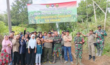 Bakti TNI TA. 2025: Pengaspalan Jalan di Desa Sagaranten Rampung, Tim Siap Bergeser ke Mekartanjung