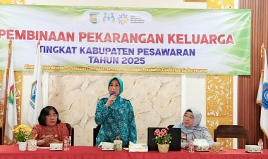 Pembinaan Pekarangan Keluarga Tingkat Kabupaten Pesawaran Tahun 2025
