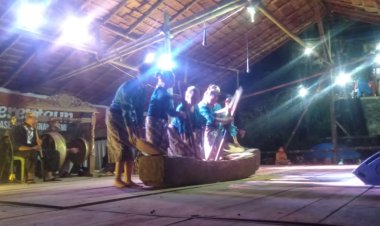 Tradisi Ngagondang Warnai Serentaun Sinarresmi 2025