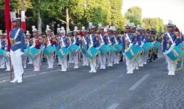 Kontingen Satgas Patriot II Laksanakan Gladi Bersih di Champs-Élysées Jelang Bastille Day 2025