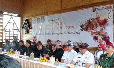 Babinsa Koramil 2201/Cisolok Hadiri Giat Sirentahun di Kasepuhan Sirnaresmi