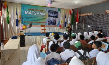 Babinsa Koramil 2208/Nyalindung Berikan Pembinaan MPLS di YASPIM Gegerbitung