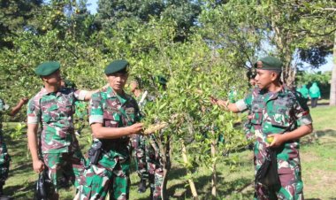 Yonarmed 1 Kostrad Panen Jeruk , Wujud Kemandirian dan Kebersamaan