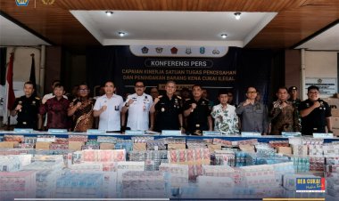 Bea Cukai Ungkap Hasil Penindakan Rokok Ilegal dan Dorong Pendekatan Sosio-Kultural di Jawa Timur