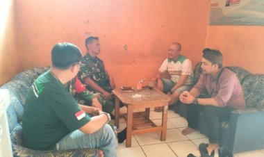 Babinsa Koramil 2211/Sagaranten Laksanakan Komsos dengan Warga Desa Mekartanjung