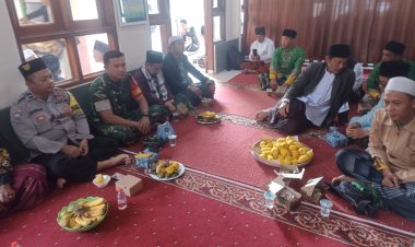 Babinsa Koramil 2208/Nyalindung Hadiri Tasyakur Milad ke-50 MUI Kecamatan Nyalindung