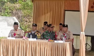Danposramil Cidadap Koramil 2211/Sagaranten Hadiri Kegiatan Karang Pamitran di Kecamatan Cidadap