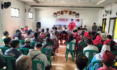 Babinsa Koramil 2207/Jampangtengah Hadiri Acara Reses Komisi V DPRD Provinsi Jabar