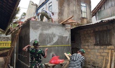 Tetesan Harapan dari Bukit Cisireum: SATGAS TMMD KE-125 TA 2025 Genjot Pembangunan Bak Air demi Kehidupan yang Lebih Baik