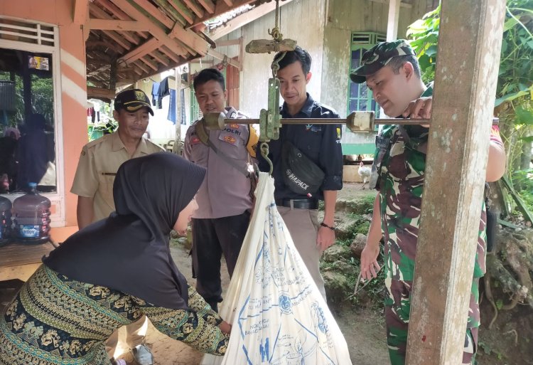 BABINSA KORAMIL 2213/JAMPANGKULON LAKUKAN PENDAMPINGAN KEGIATAN POSYANDU DI DESA SUKAMAJU