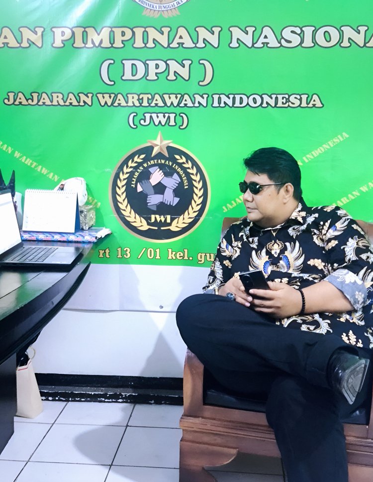 Ketua Umum JWI Sebaiknya Presiden Prabowo Subianto Memberikan Kesempatan Yang Adil,Hilangkan  Rangkap Jabatan