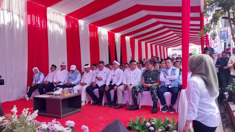 Launching Koperasi Desa Merah Putih di Hambalang Terhubung Langsung dengan Presiden RI