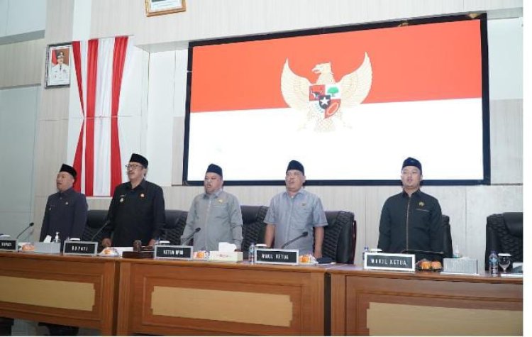 Rapat Paripurna Dewan Perwakilan Rakyat Daerah Kabupaten Sukabumi Ke-26 Tahun Sidang 2025