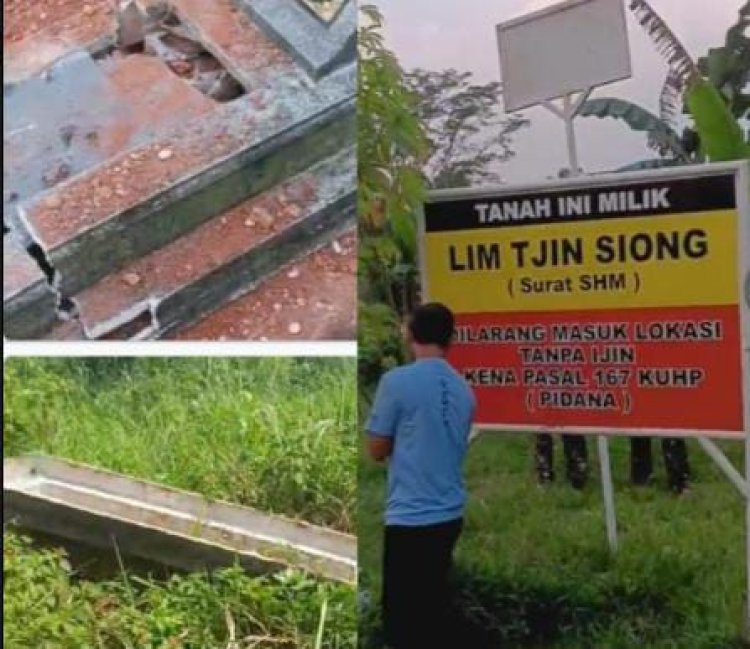 Warga Griya Cimangir Gunungsindur Desak Penegakan Hukum Atas Dugaan Pengrusakan Makam Pasum-Pasos dan Dugaan Penyerobotan Lahan