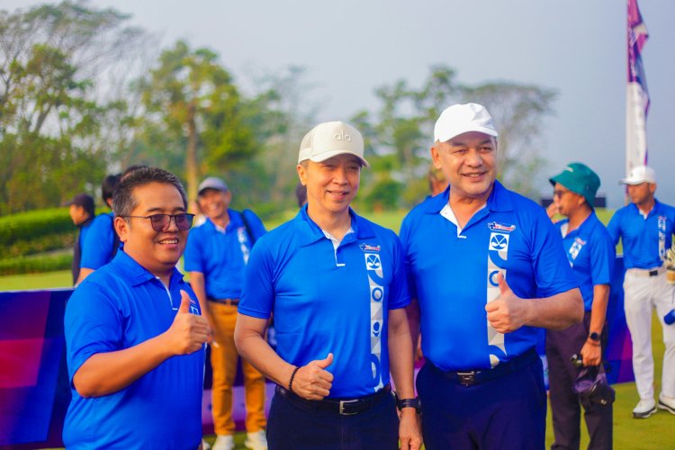 Dedie Rachim Sambut IDX Channel x Sinarmas Land Golf Tournament 2025