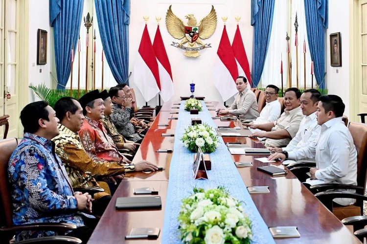 Terima PKS, Presiden Prabowo dan PKS Bahas Isu Strategis Pembangunan Bangsa