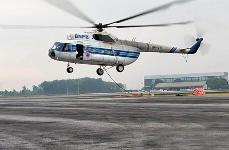 Berlomba Dengan Api: Satgas Udara TNI AU Maksimalkan Operasi di Riau