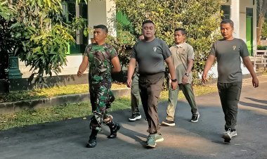 Dandim 0610/Sumedang Wajibkan Jalan Kaki 30 Menit Usai Apel Pagi: Langkah Sehat Demi Prajurit Tangguh