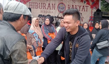 Akhiri Rangkaian Kegiatan, Wahana Putra Pajajaran Bagikan 100 Paket Sembako dan Sampaikan Apresiasi kepada Forkopimcam Tanjungsari