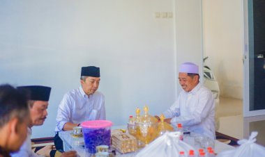 Jumat Keliling Perdana, Dedie Rachim Silaturahmi ke Ketua MUI Kota Bogor