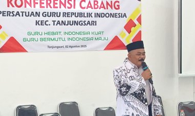 Aceng Casmana, S.Pd. Terpilih Sebagai Ketua PGRI Kecamatan Tanjungsari Periode 2025–2030    Pemilihan berlangsung demokratis dan penuh semangat kebersamaan antar guru