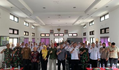 DANRAMIL 2201/CISOLOK HADIRI PELANTIKAN DAN DIKLAT CALON PASKIBRAKA KABUPATEN SUKABUMI TAHUN 2025