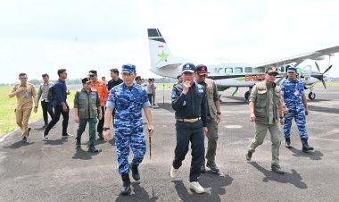TNI AU Tanggap Hadapi Karhutla, Menteri LHK Apresiasi Peran Lanud SMH di OMC Sumsel