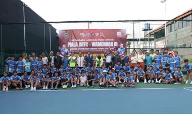 Wamenhan Buka Kejurnas Tenis Junior TDP IMTC 2025 Perebutkan Piala Wamenhan RI
