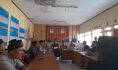 Danramil 2208/Nyalindung Hadiri Rapat Koordinasi Penerima MBG di Kecamatan Nyalindung