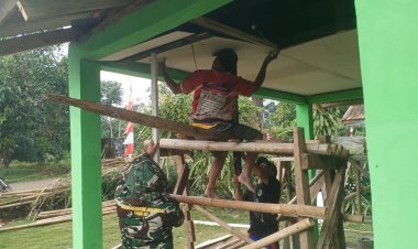 TMMD Ke-125: Hanya Tinggal Sentuhan Akhir, Rumah Layak Huni Bapak Kusnadi Siap Wujudkan Mimpi Keluarga