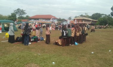 PERKEMAHAN KEMAH BAKTI KWARTIR RANTING SIMPENAN  DALAM RANGKA HARI PRAMUKA KE-64 TAHUN 2025