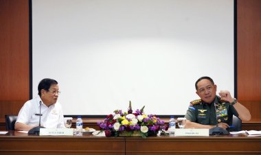 Panglima TNI Audiensi Dengan Ketum PEPABRI di Jakarta