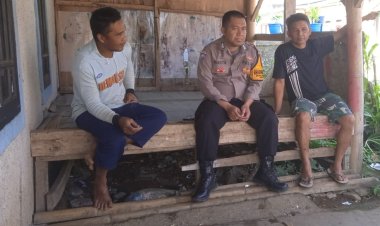 Polsek Ciawi Tingkatkan Keamanan Desa Lewat Sambang Bhabinkamtibmas