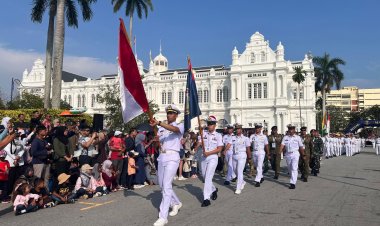 TNI AL Ikuti Asean Navies City Parade & Cultural Performance 3rd Asean Multilateral Naval Exercise 2025