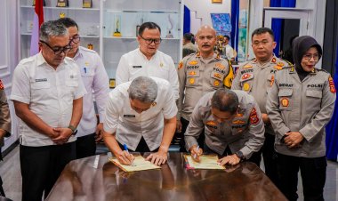 Pemkot Bogor Serahkan Hibah Lahan untuk Polsek Bogor Tengah dan Tanah Sareal