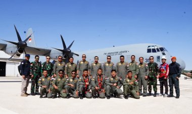 Satgas Garuda Merah Putih II,   Airdrop Hari ke-5 Untuk Gaza