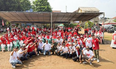 Hadiri 17-an di Sindangrasa, Jenal Mutaqin Sampaikan Pesan Nasionalisme