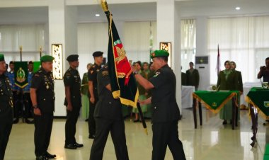 Pangdam Cenderawasih Pimpin Sertijab Pejabat Kodam, Ini Daftarnya