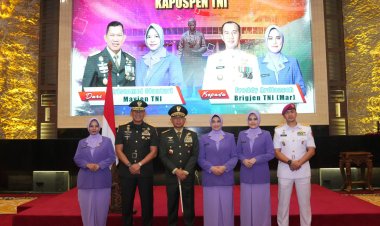 Panglima TNI Pimpin Upacara Peresmian, Likuidasi Satuan, Sertijab dan Laporan Korps Kenaikan Pangkat Pati TNI