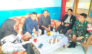 Babinsa Koramil 2211/Sagaranten Laksanakan Komsos di SDN 1 Bojongtugu