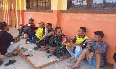 Babinsa Koramil 2210/Pabuaran Laksanakan Komsos Bersama Warga