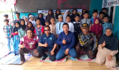 Kepedulian sosial Tercermin dalam Santunan anak yatim-piatu