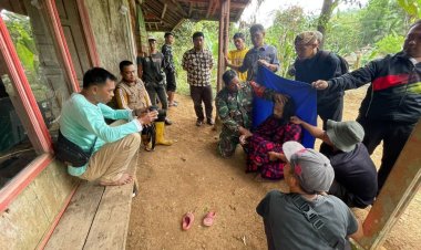 Babinsa Koramil 2207/Jampang Tengah Dampingi Perekaman Administrasi KTP untuk ODGJ di Desa Bantaragung