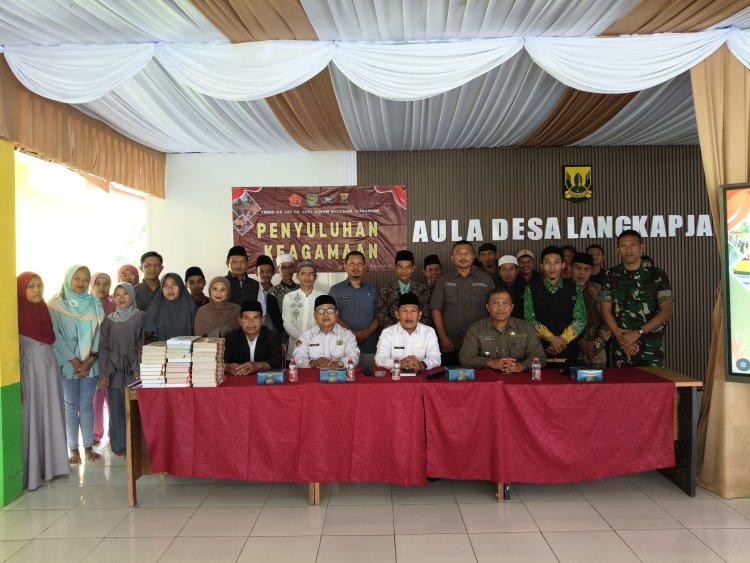 Satgas TMMD ke-125 Gelar Penyuluhan Keagamaan: Wujudkan Harmoni Lingkungan, Budaya, dan Toleransi Beragama