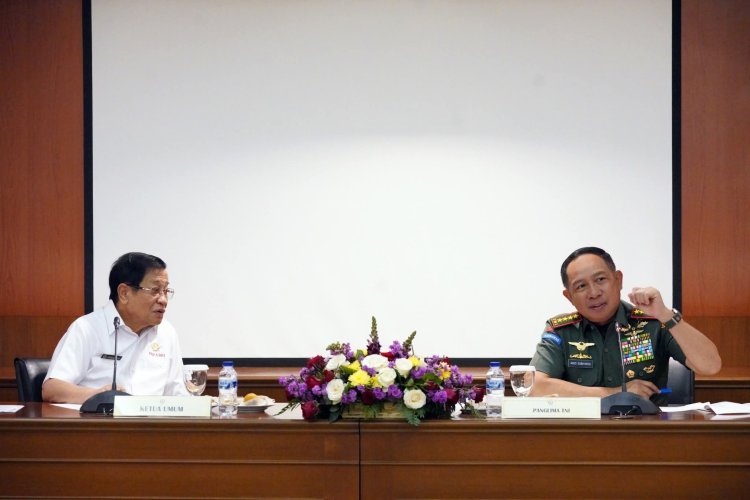 Panglima TNI Audiensi Dengan Ketum PEPABRI di Jakarta