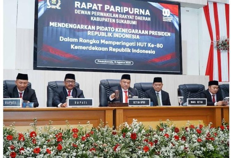 Dewan Perwakilan Rakyat Daerah Kabupaten Sukabumi  Ke-32 Tahun Sidang 2025