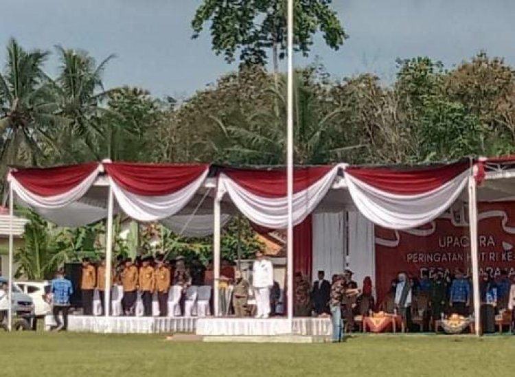 Upacara Peringatan HUT RI ke-80 di Gedong Tataan Berlangsung Khidmat dan Meriah